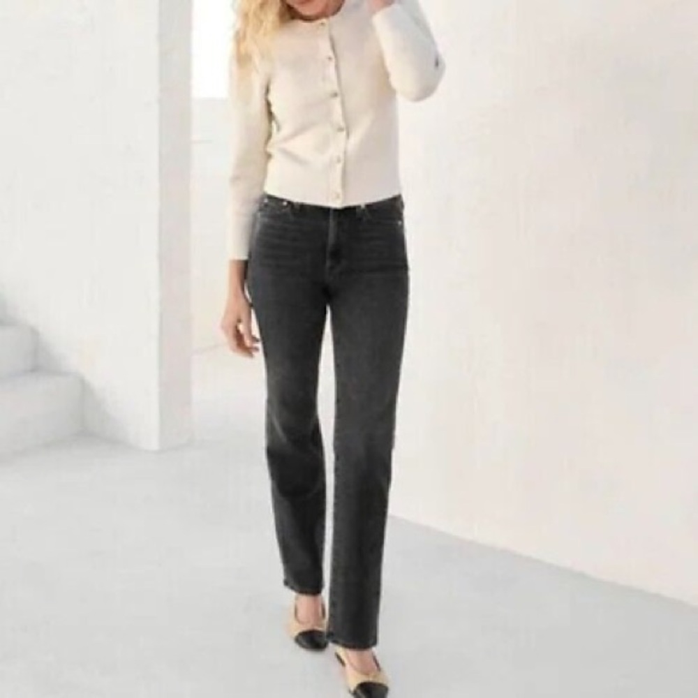 AYR The Lala Jeans in Black, 25S